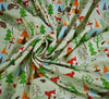 Rose & Hubble Cotton Poplin Fabric - Summer Tepee Forest 