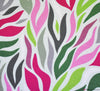 Cotton Jersey Fabric - Tiphane Leaf - Mint