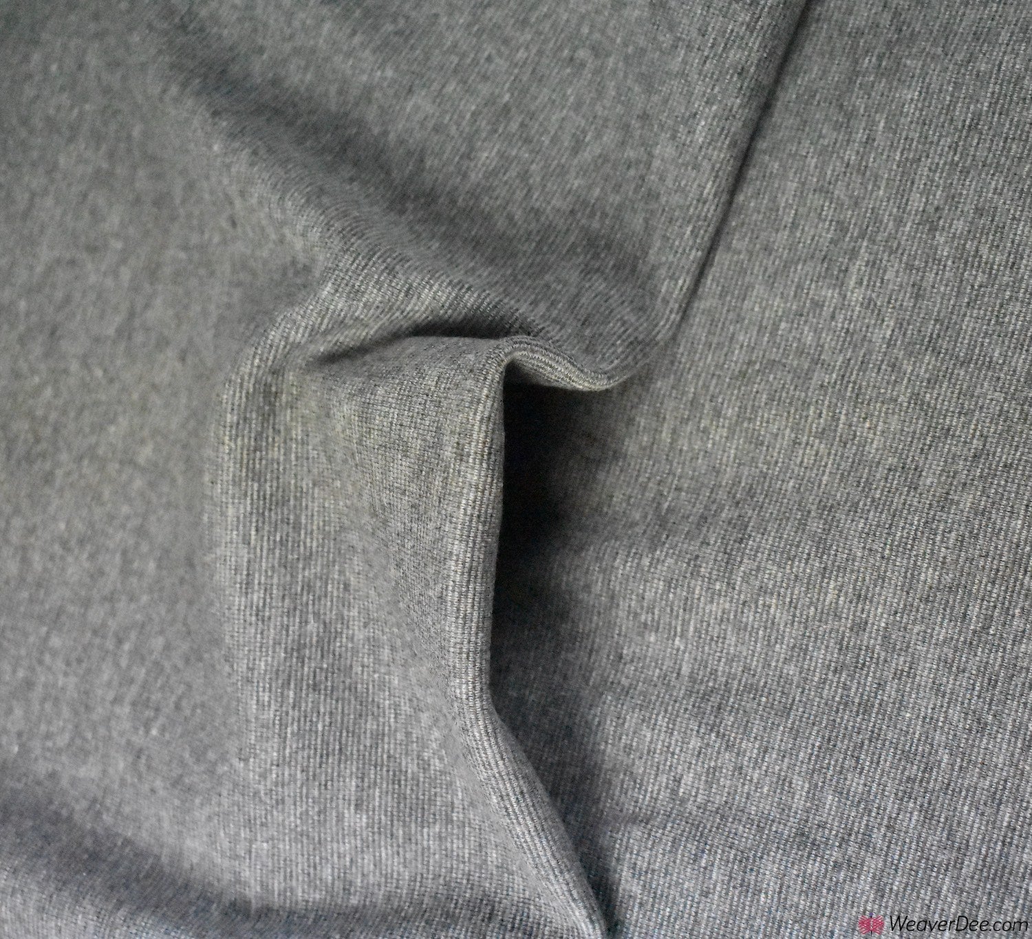 Grey Marl - Jersey Tubular Ribbing