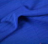 Tubular Ribbing Cotton Fabric - Royal Blue