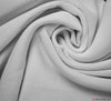 Tubular Ribbing Cotton Fabric - White