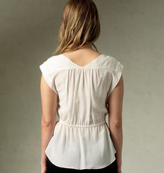 Vogue - V1387 Misses' Top | Easy | Rebecca Taylor - WeaverDee.com Sewing & Crafts - 1