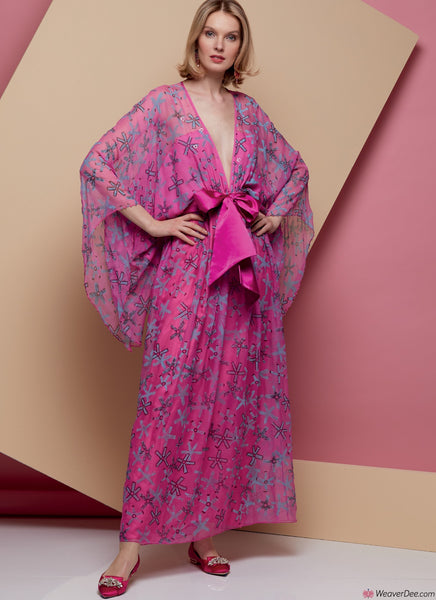 Vogue Pattern: V1627 Misses' Special Occasion Dress & Sash – WeaverDee.com
