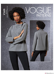 Vogue Pattern V1635 Misses' Top