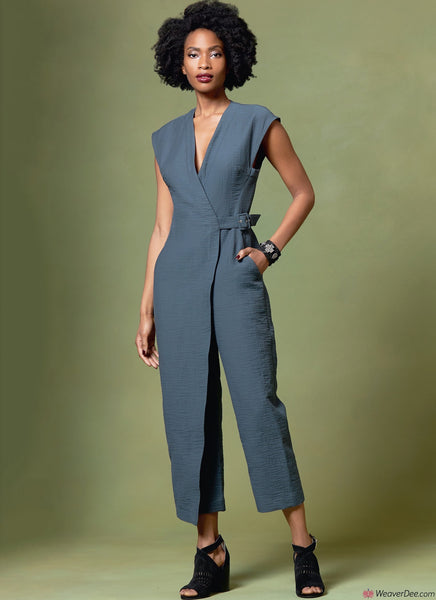 Vogue Pattern: V1645 Misses' Jumpsuit – WeaverDee.com
