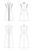 Vogue Pattern V1671 Misses' Dress
