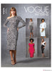 Vogue Pattern V1674 Misses' Dress