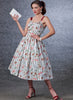 Vogue Pattern V1696 Misses' Dress - Vintage 1950s