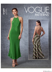 Vogue Pattern V1697 Misses' Special Occasion Dress