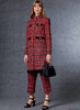 Vogue Pattern V1717 Misses' Jacket, Skirt & Trousers
