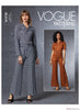 Vogue Pattern V1719 Misses' Jumpsuit & Belt