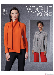 Vogue Pattern V1727 Misses' Blouse