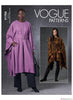 Vogue Pattern V1754 Misses' Cape