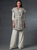 Vogue Pattern V1758 Misses' Vest, Jacket, Belt & Pants