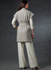 Vogue Pattern V1758 Misses' Vest, Jacket, Belt & Pants