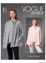 Vogue Pattern V1784 Misses' Shirts