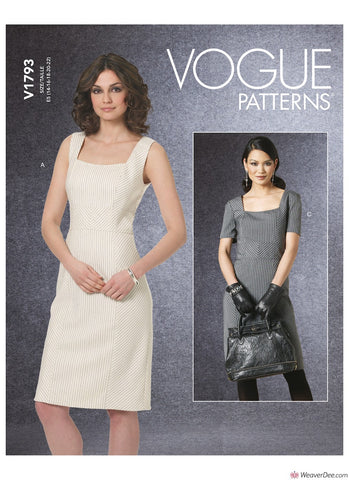 Vogue Pattern V1793 Misses' Dresses