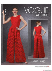 Vogue Pattern V1806 Misses' & Misses' Petite Jumpsuit