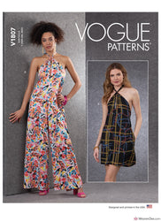 Vogue Pattern V1807 Misses' & Misses' Petite Jumpsuits