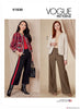 Vogue Pattern V1830 Misses' Jacket & Trousers
