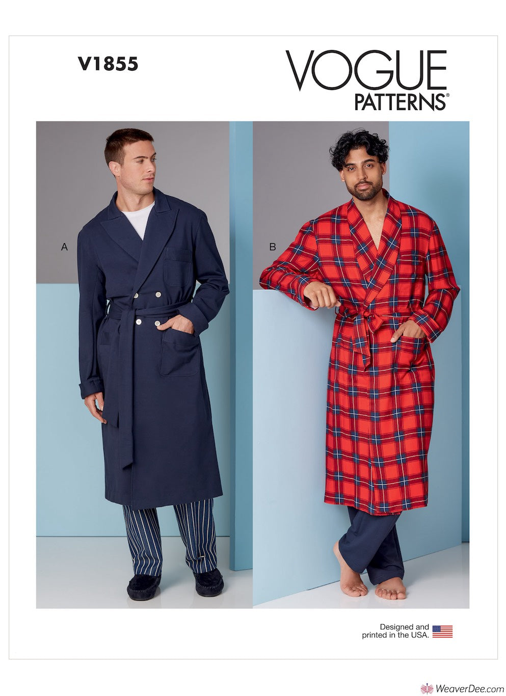 Vogue Patterns Chemise pour homme - modèle MUU (34-36 - 38-40 Vogue Patterns Chemise pour homme - modèle MUU (34-36 - 38-40