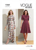 Vogue Pattern V1862 Misses' Dress