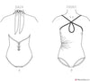 Vogue Pattern V1894 Misses' Swimsuits