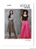 Vogue Pattern V1910 Misses' Trousers