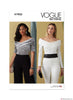 Vogue Pattern V1923 Misses' Off-The-Shoulder Bodysuit