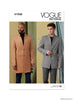 Vogue Pattern V1930 Men's Overcoat