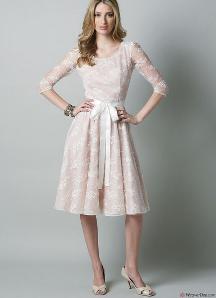 Vogue Pattern: V8766 Fitted or Flared Dresses (Misses' / Misses' Petite ...