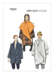 Vogue - V8930 Misses' Jacket | Very Easy - WeaverDee.com Sewing & Crafts - 1