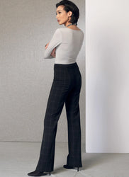 Vogue Pattern V9181 Misses' Custom Fit Bootcut Trousers