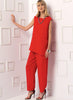 Vogue - V9193 Misses' Sleeveless or Dolman Sleeve Tunics & Pants with Yoke - WeaverDee.com Sewing & Crafts - 2