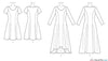 Vogue - V9199 Misses' Knit Fit & Flare Dresses - WeaverDee.com Sewing & Crafts - 4
