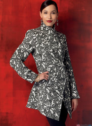 Vogue - V9212 Misses' Seamed & Collared Jackets - WeaverDee.com Sewing & Crafts - 1