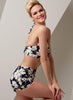 Vogue Pattern V9255 Misses' Lined Halter Bra & Shorts, & Square-Neck Coverup With Pockets