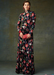 Vogue Pattern V9264 Misses'/ Misses' Petite Knit, Fit-&-Flare Dresses