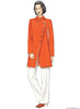 Vogue Pattern V9274 Misses' Asymmetrical Jacket & Pull-On Pants