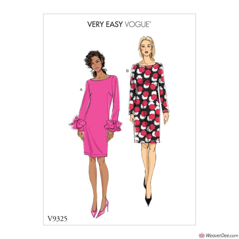 Vogue Pattern V9325 Misses' Dress