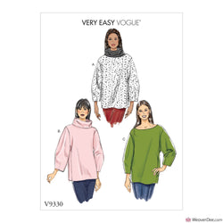 Vogue Pattern V9330 Misses' Top