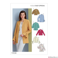 Vogue Pattern V9338 Misses' Jacket