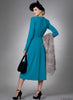 Vogue Pattern V9346 Misses' Vintage 1940s Dress