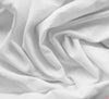 Plain Cotton Lawn Fabric / White