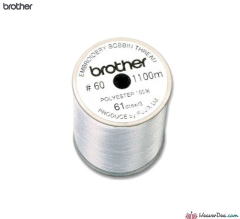 Brother - Brother Bobbin Thread 1100m (Grey Top Reel) - WeaverDee.com Sewing & Crafts - 2