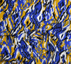 Woodstock Blue Viscose Fabric