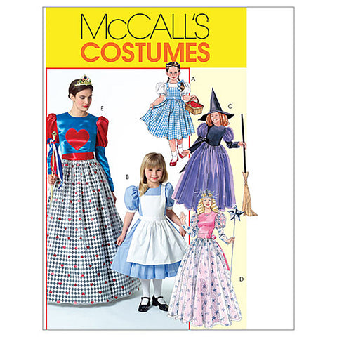 McCall's - M4948 Misses'/Girls' Magical Storybook Costumes - WeaverDee.com Sewing & Crafts - 1