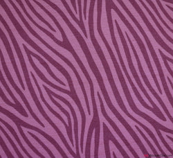 LIMITED STOCK Cotton Jersey Fabric - Zebra Pink