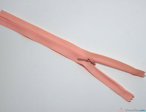YKK - Concealed Nylon Zip [521 Peach] - WeaverDee.com Sewing & Crafts
