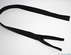 YKK - Concealed Nylon Zip [580 Black] - WeaverDee.com Sewing & Crafts
